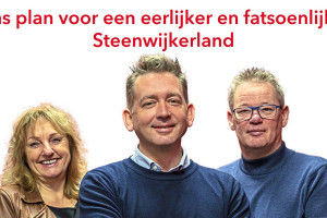 PvdA presenteert plan voor een eerlijker en fatsoenlijker Steenwijkerland.